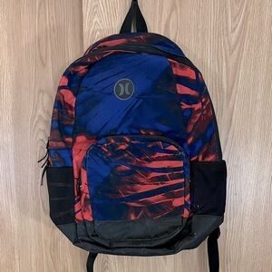 Hurley Blue/ Orange Large Unisex Backpack